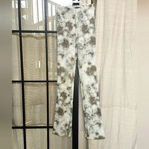 New ZARA Tie-Dye Flare Pants